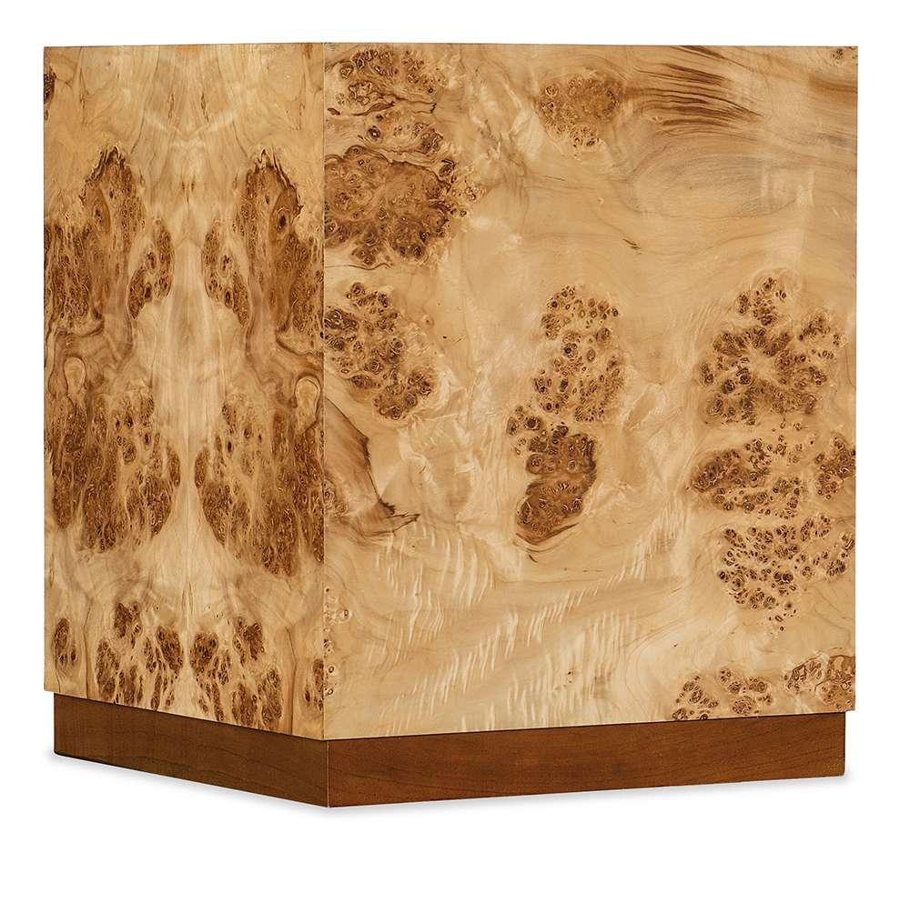 M Furnishings - Auberon Burl Side Table - M30-80113-80 veiw 1