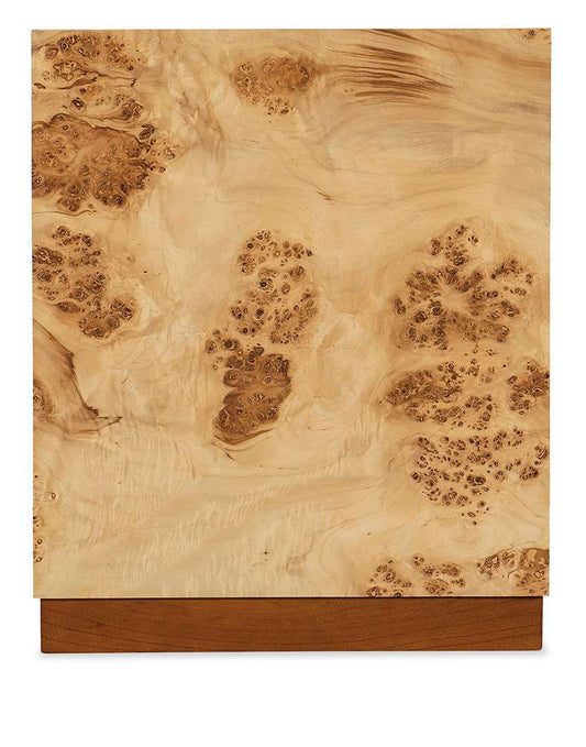 M Furnishings - Auberon Burl Side Table - M30-80113-80 veiw 2