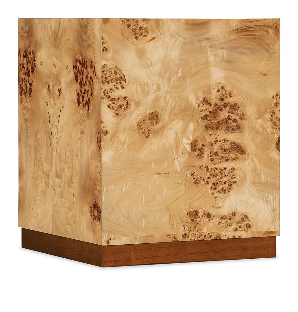 M Furnishings - Auberon Burl Side Table - M30-80113-80 veiw 3