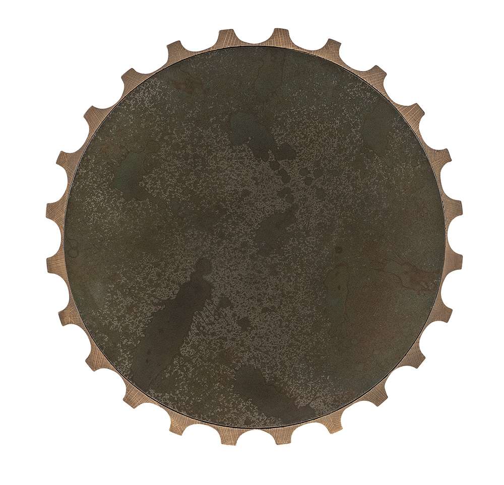 M Furnishings - Axle Round Side Table - M39-80116-85 veiw 2