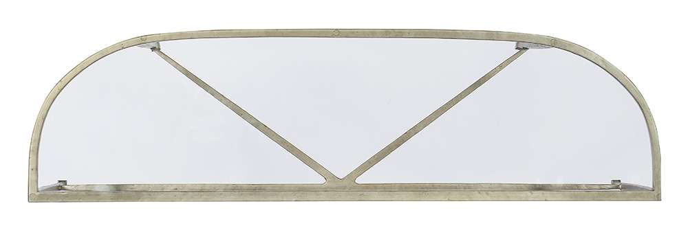 M Furnishings - Cora Glass Top Console Table - M14-80151-95 veiw 3