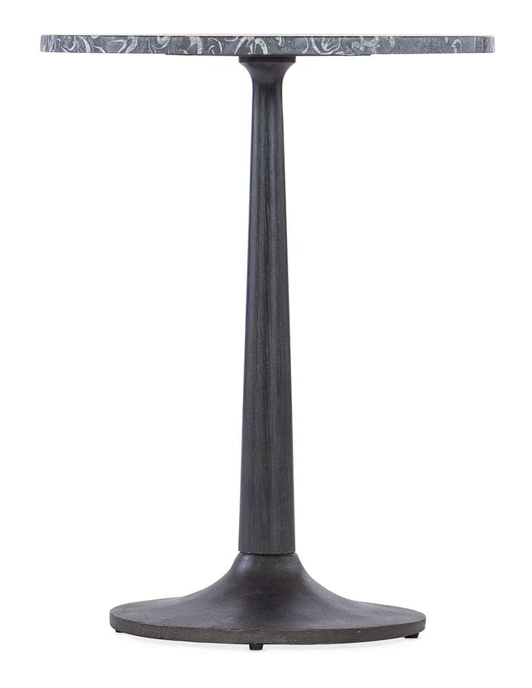 M Furnishings - Estelle Marble & Metal Drink Table - M17-50310-15 veiw 1