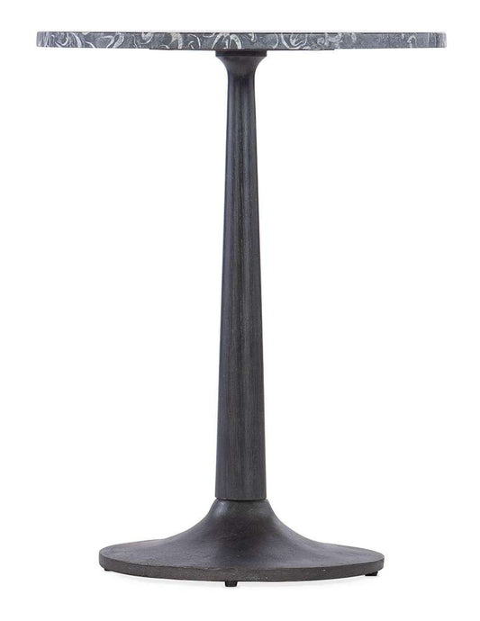 M Furnishings - Estelle Marble & Metal Drink Table - M17-50310-15 veiw 1
