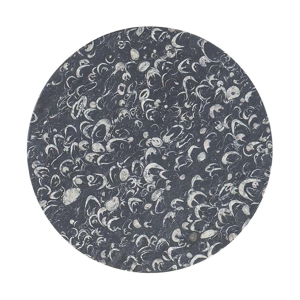 M Furnishings - Estelle Marble & Metal Drink Table - M17-50310-15 veiw 2