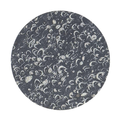 M Furnishings - Estelle Marble & Metal Drink Table - M17-50310-15 veiw 2