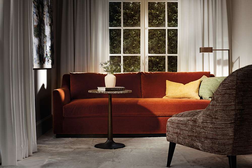 M Furnishings - Estelle Marble & Metal Drink Table - M17-50310-15 veiw 3