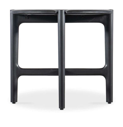 M Furnishings - Harlow Round Side Table - Black - M03-80116-99 view 2
