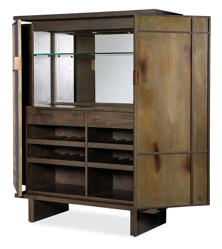 M Furnishings - Shoji Bar Cabinet - M31-50330-89 veiw 2