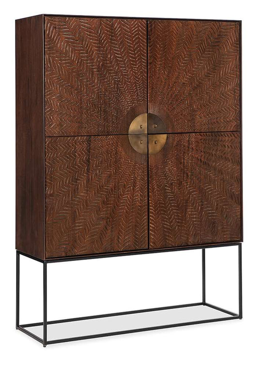 M Furnishings - Vinca Carved Cabinet - M26-50330-89 veiw 1