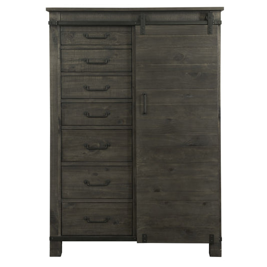 Magnussen - Abington Door Chest in Weathered Charcoal - B3804-13 veiw 1