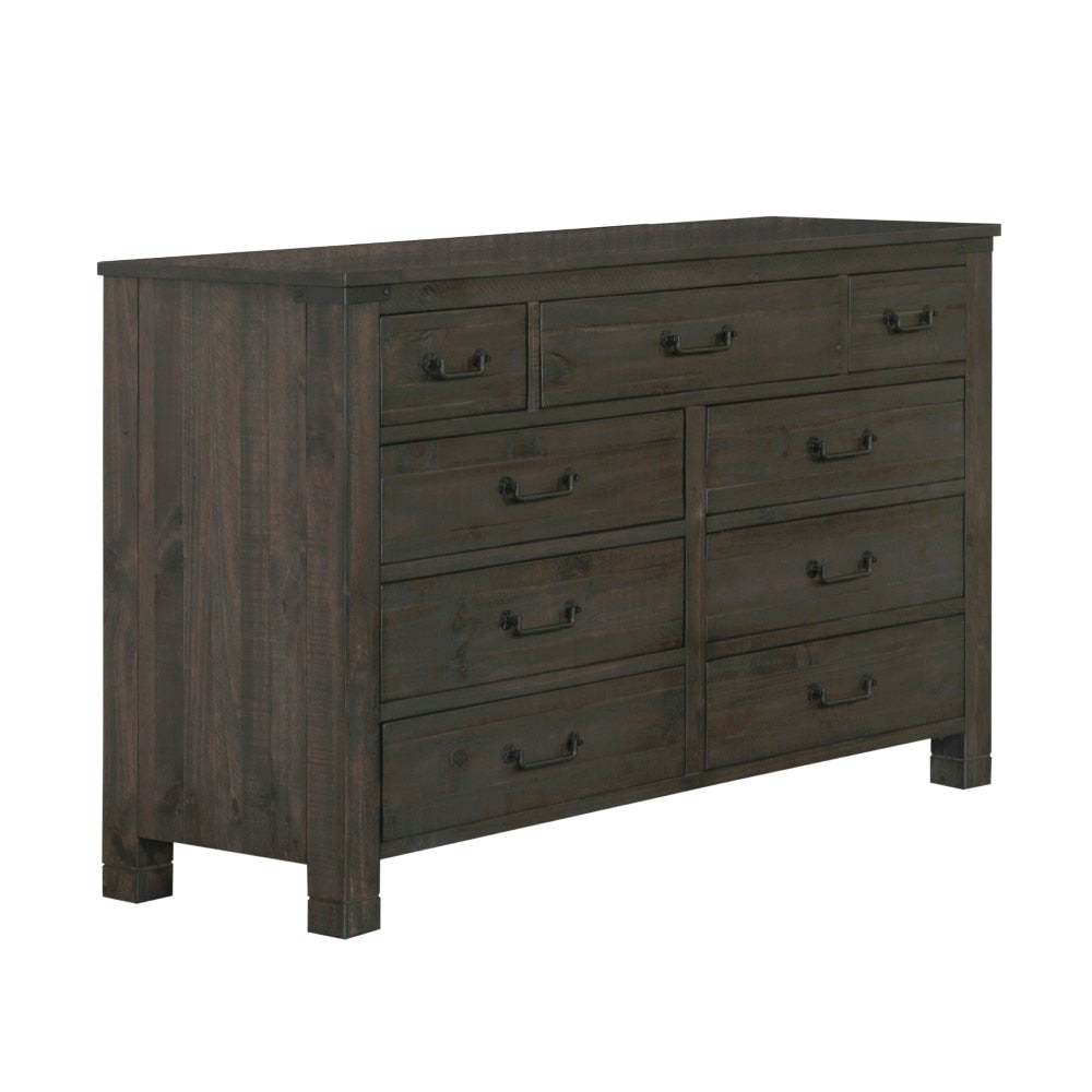Magnussen - Abington Drawer Dresser in Weathered Charcoal - B3804-20 veiw 2