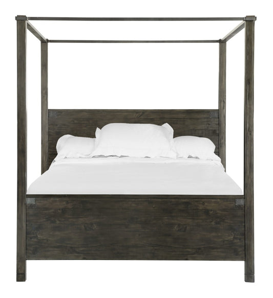Magnussen - Abington King Poster Bed in Weathered Charcoal - B3804-66 veiw 2