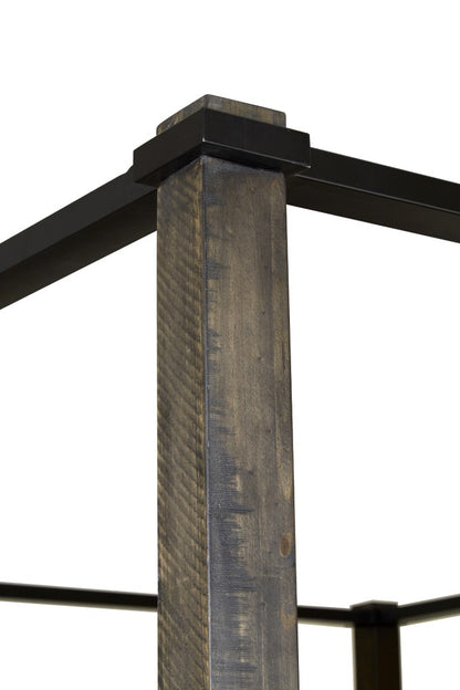 Magnussen - Abington King Poster Bed in Weathered Charcoal - B3804-66 veiw 4