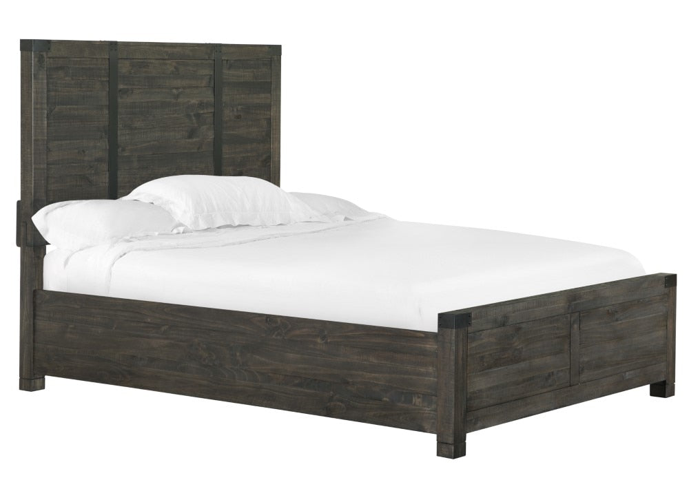 Magnussen - Abington Queen Panel Bed in Weathered Charcoal - B3804-54 veiw 2