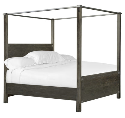 Magnussen - Abington Queen Poster Bed in Weathered Charcoal - B3804-56 veiw 1