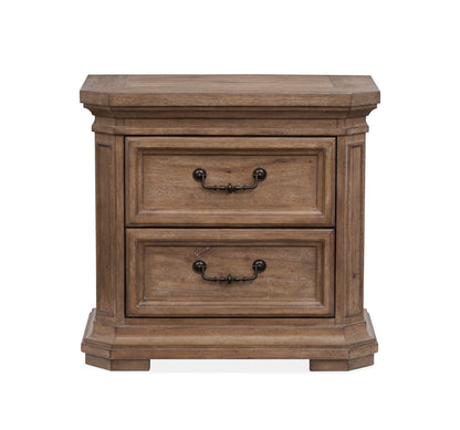 Magnussen - Adler Court Florentine Walnut Drawer Nightstand - B5991-01 view 2