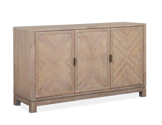 Magnussen - Ainsley Buffet in Cerused Khaki - D5333-14 veiw 1
