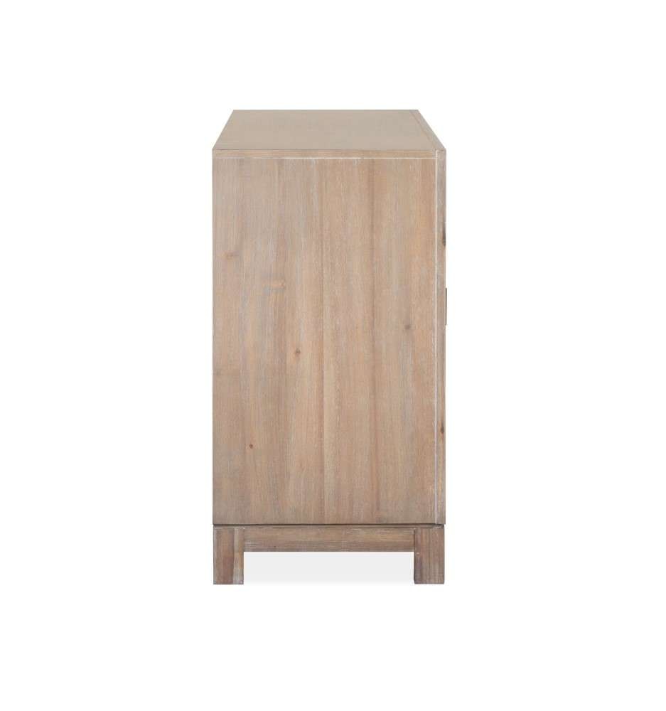 Magnussen - Ainsley Buffet in Cerused Khaki - D5333-14 veiw 9