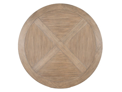Magnussen - Ainsley Cerused Khaki 48" Round Dining Table With 4 Host Chairs - D5333-22-KIT5 view 8
