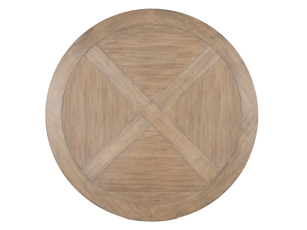 Magnussen - Ainsley Cerused Khaki 48" Round Dining Table With 4 Side Chairs And Display Cabinet - D5333-22-KIT3 view 8