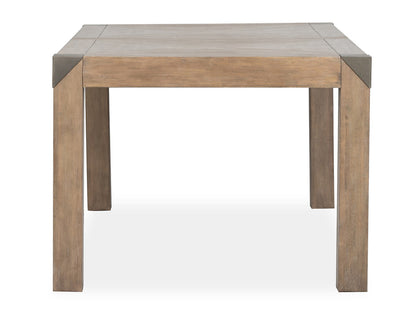 Magnussen - Ainsley Cerused Khaki Extendable Rectangular Dining Table With 2 Benches And Buffet - D5333-20-KIT46 view 4