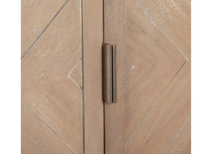 Magnussen - Ainsley Display Cabinet in Cerused Khaki - D5333-08 veiw 7
