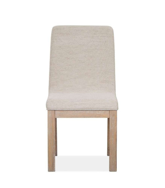 Magnussen - Ainsley Upholstered Host Side Chair in Cerused Khaki (Set of 2) - D5333-66 veiw 2