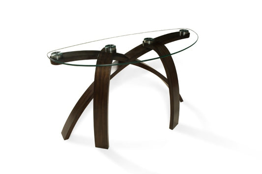 Magnussen - Allure Wood and Glass Sofa Table - T1396-75 veiw 1
