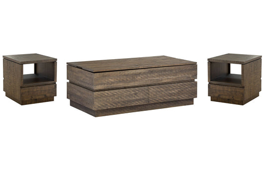 Magnussen - Baisden Tobacco Lift Top Storage Cocktail Table With 2 End Table - T5194-50KIT5 view 1
