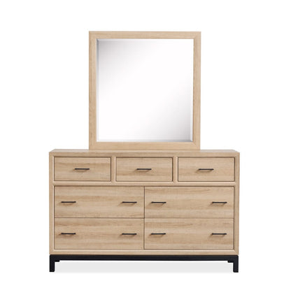 Magnussen - Bastain Putnum Ivory Dresser With Portrait Mirror - B5909-2042 view 2