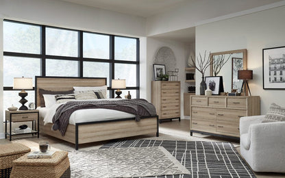 Magnussen - Bastain Putnum Ivory Queen Panel Bed - B5909-54 view 5