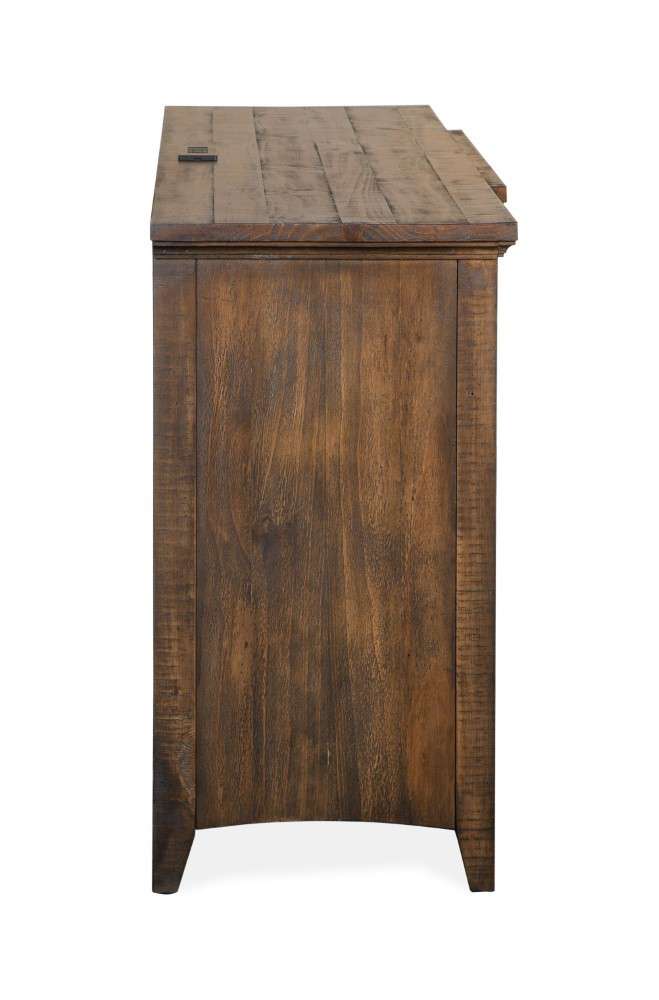 Magnussen - Bay Creek 80in Entertainment Console in Toasted Nutmeg - E4398-08 view 9