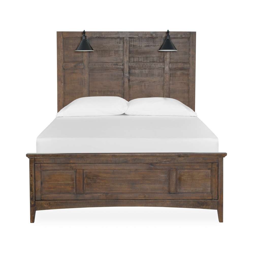 Magnussen - Bay Creek Complete California King Lamp Panel Bed with Regular Rails - B4398-79 veiw 1