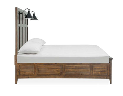 Magnussen - Bay Creek Complete California King Lamp Panel Bed with Regular Rails - B4398-79 veiw 3