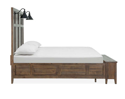 Magnussen - Bay Creek Complete California King Lamp Panel Storage Bed - B4398-79B veiw 3
