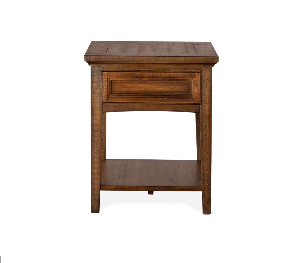 Magnussen - Bay Creek Rectangular End Table in Toasted Nutmeg - T4398-03 view 3