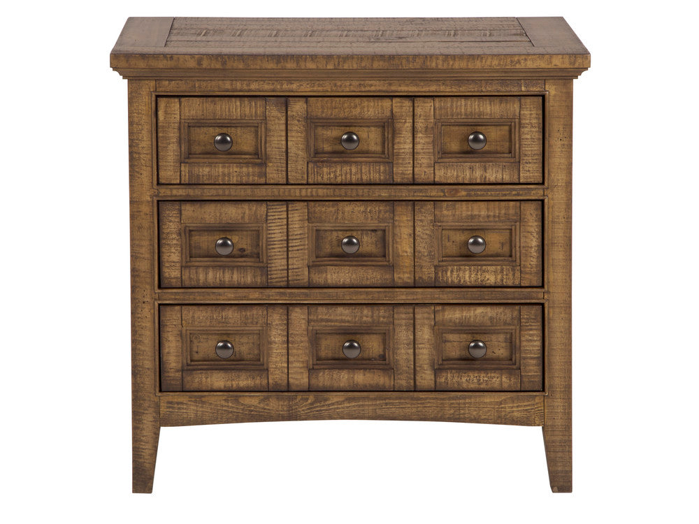 Magnussen - Bay Creek Toasted Nutmeg California King Lamp Panel Bed With Nightstand - B4398-79-KIT1 view 6