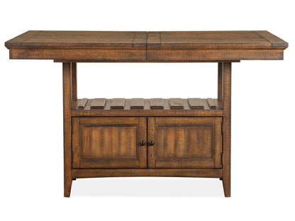 Magnussen - Bay Creek Toasted Nutmeg Extendable Counter Height Dining Table - D4398-42 view 2