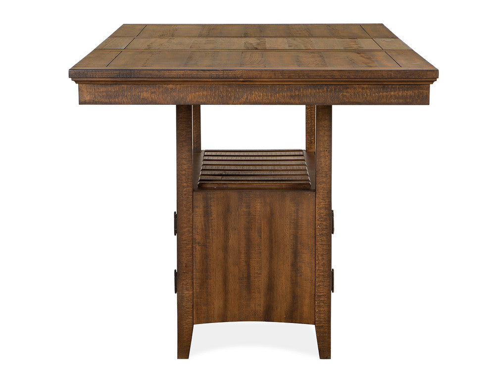 Magnussen - Bay Creek Toasted Nutmeg Extendable Counter Height Dining Table - D4398-42 view 3