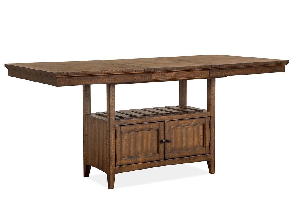 Magnussen - Bay Creek Toasted Nutmeg Extendable Counter Height Dining Table - D4398-42 view 4