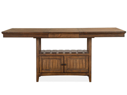 Magnussen - Bay Creek Toasted Nutmeg Extendable Counter Height Dining Table - D4398-42 view 5
