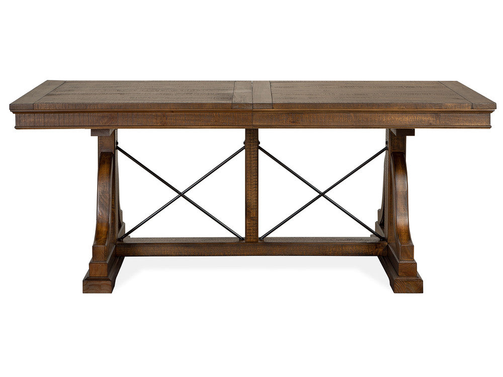 Magnussen - Bay Creek Toasted Nutmeg Extendable Trestle Dining Table With 6 Side Chairs - D4398-25-KIT5 view 3