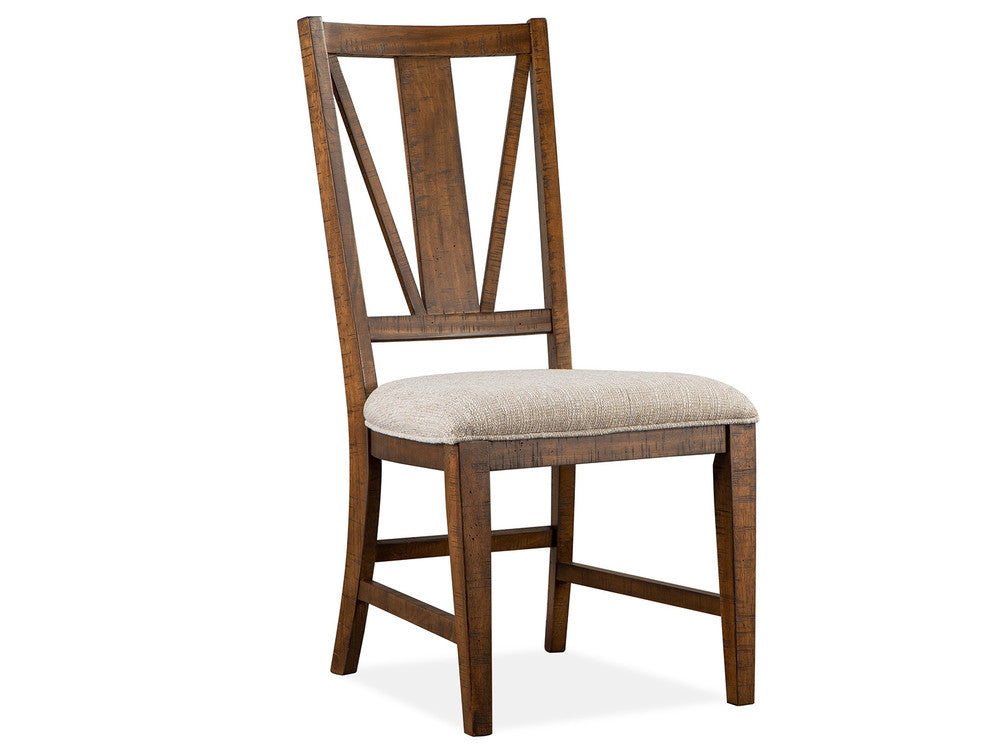 Magnussen - Bay Creek Toasted Nutmeg Extendable Trestle Dining Table With 6 Side Chairs - D4398-25-KIT5 view 6
