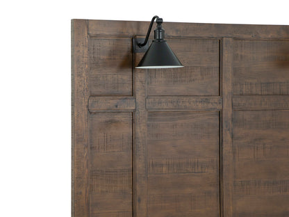 Magnussen - Bay Creek Toasted Nutmeg King Lamp Panel Bed And Drawer Dresser With Landscape Mirror - B4398-69-KIT3 view 7