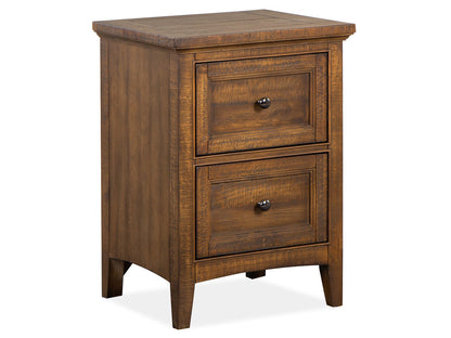 Magnussen - Bay Creek Toasted Nutmeg King Lamp Panel Bed With 2 Small Nightstands - B4398-69-KIT8 view 5