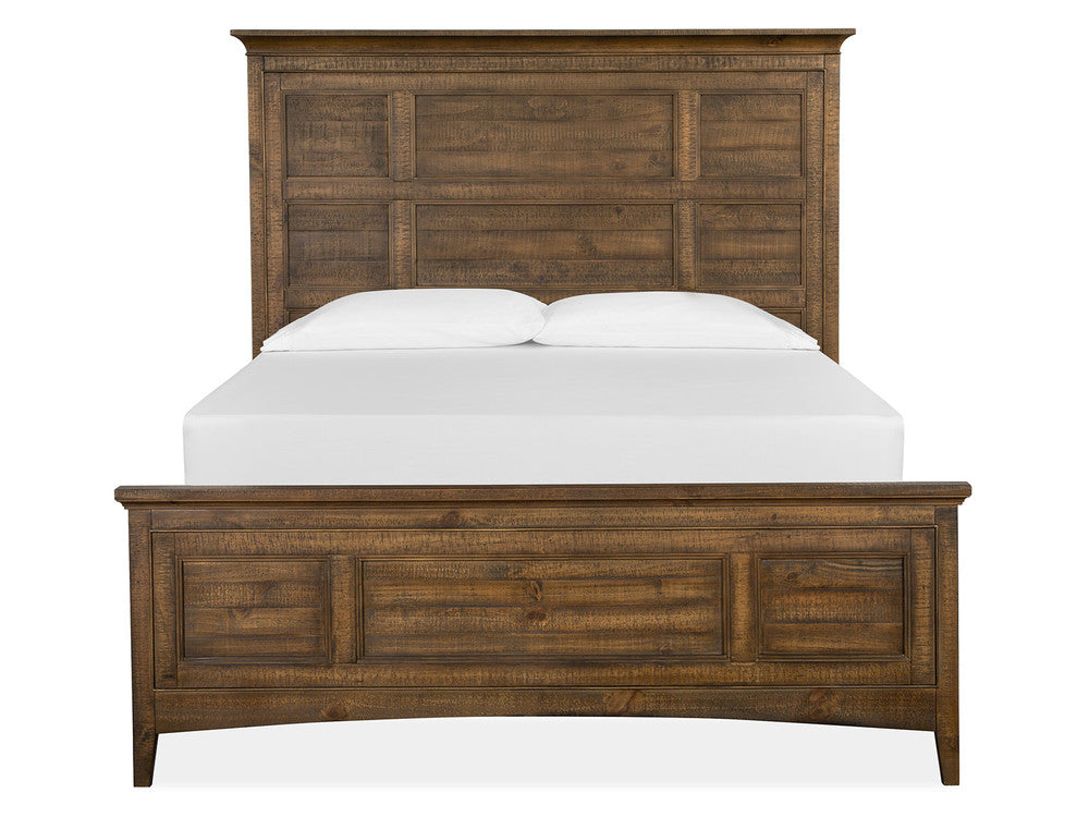 Magnussen - Bay Creek Toasted Nutmeg Queen Panel Storage Bed With 2 Small Nightstands - B4398-55-KIT8 view 4