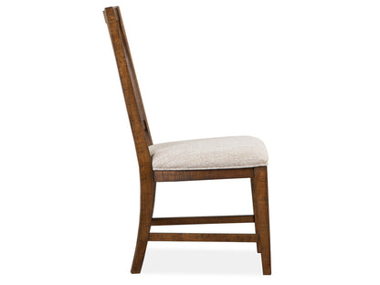 Magnussen - Bay Creek Toasted Nutmeg Upholstered Side Chair Two Pack - D4398-62 view 4