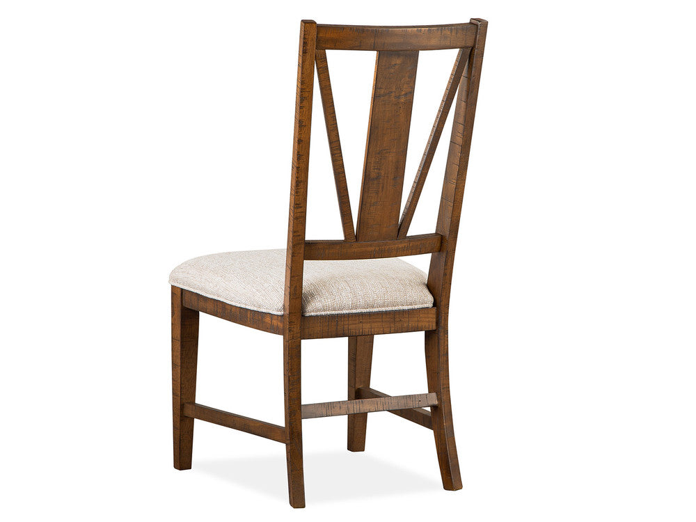 Magnussen - Bay Creek Toasted Nutmeg Upholstered Side Chair Two Pack - D4398-62 view 5