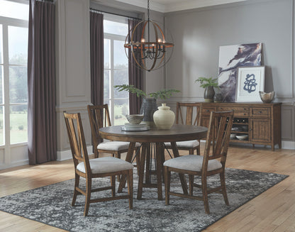 Magnussen - Bay Creek Toasted Nutmeg Upholstered Side Chair Two Pack - D4398-62 view 10