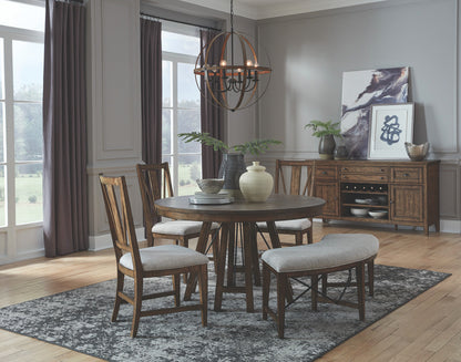 Magnussen - Bay Creek Toasted Nutmeg Upholstered Side Chair Two Pack - D4398-62 view 11